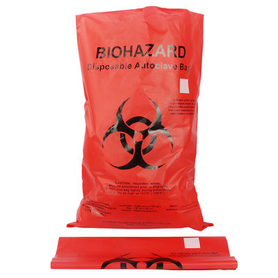 calidad  PP HDPE LDPE Biohazard Plastic Bags For Hospital Medical Waste fábrica