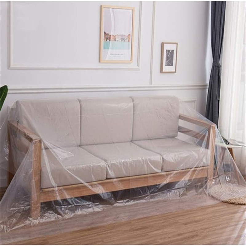 Venta caliente de bolsas de plástico tapa de sofá impermeable tapa de sofá para perros mascotas niños protector de muebles