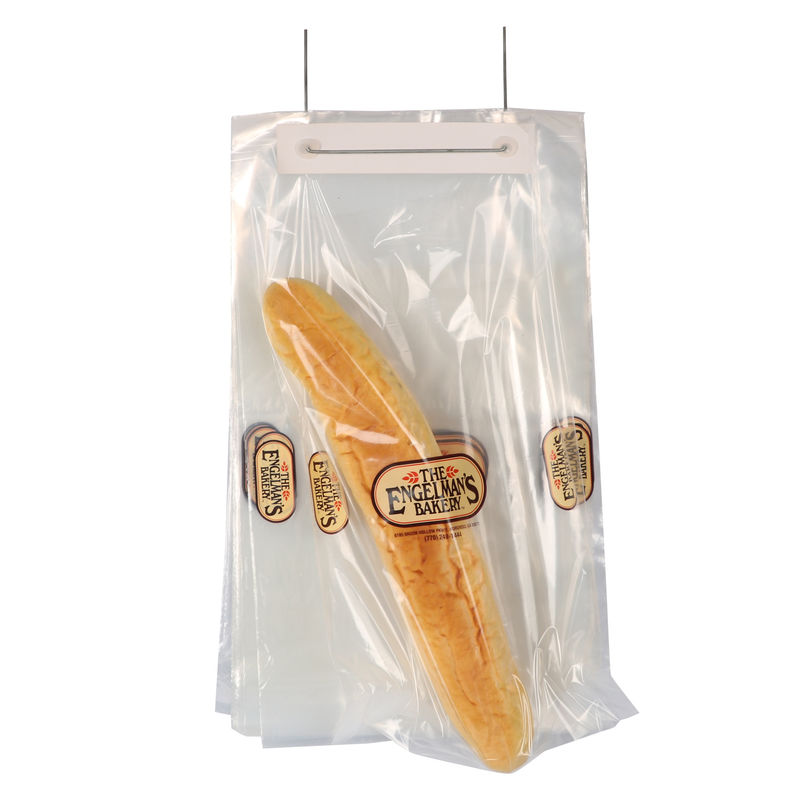El OEM reciclable del tamaño de encargo wicketed bolsos del pan con el escudete inferior