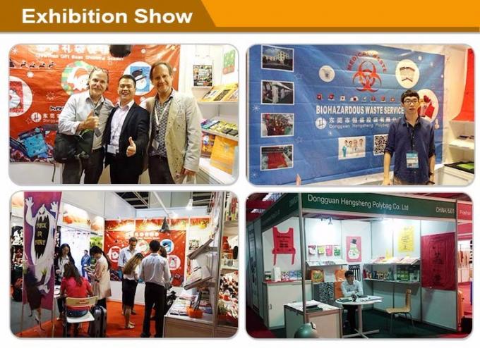 Mantel sangriento disponible modificado para requisitos particulares del LDPE Handprint para Halloween 8