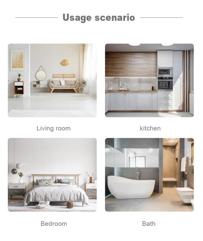 Bolsas de recarga de basura de gatos de HDPE de 26 cm de color azul para el cubo del genio 10