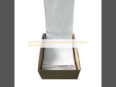 Bolsa de plástico de polietileno perforada, plegada en abanico, preabierta, LDPE HDPE