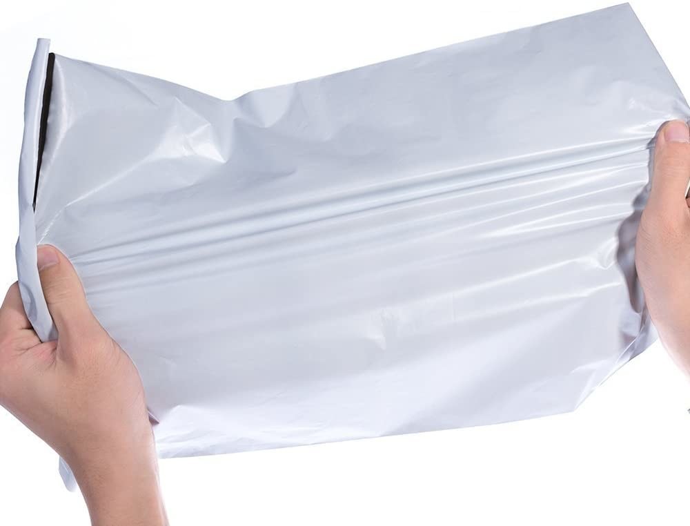 Envío del anuncio publicitario de Plastic Bag Poly del mensajero del HDPE el 18X24cm del LDPE MDPE