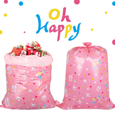 Bolsos enormes plásticos del envoltorio para regalos de la extra grande para la fiesta de bienvenida al bebé termosellada