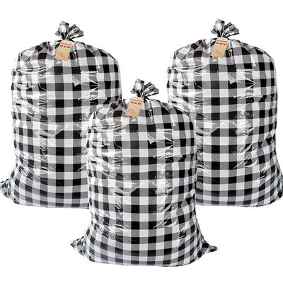 bolsos del regalo de la Navidad de la extra grande del LDPE de la pulgada de 36x56 36x44