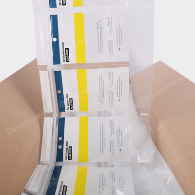 50-100 bolsos Ziplock plásticos del LDPE del micrón para Sprint automatizado SidePouch